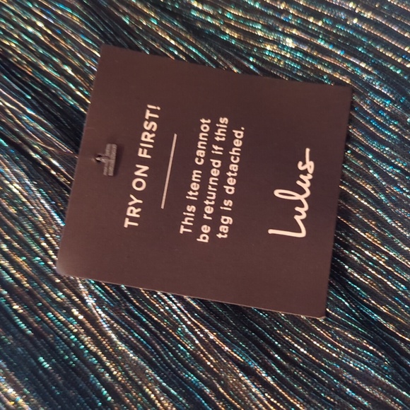 Lulus Metallic Dress - Picture 10 of 12